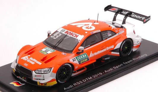 MODELE REDUIT COMPATIBLE AVEC AUDI RS 5 N.53 DTM 2019 JAMIE GREEN 1:43 SPARK MODEL SG450