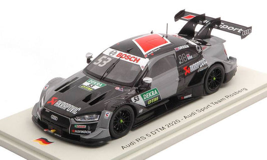 MODELE REDUIT COMPATIBLE AVEC AUDI RS 5 N.53 DTM 2020 JAMIE GREEN 1:43 SPARK MODEL SG650