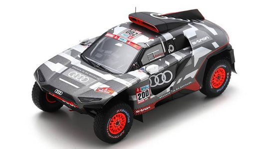 MODELE REDUIT COMPATIBLE AVEC AUDI RS Q e-tron N.200 DAKAR 2022 S.PETERHANSEL-E.BOULANGER 1:43 SPARK MODEL S3188