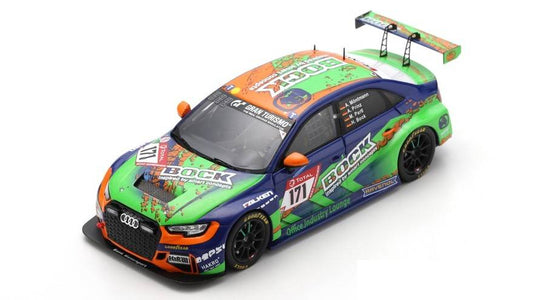 MODELE REDUIT COMPATIBLE AVEC AUDI RS3 N.171 24 H NURBURGRING 2020 BOCK-PARTI-PRINZ-MOENTMANN 1:43 SPARK MODEL SG701