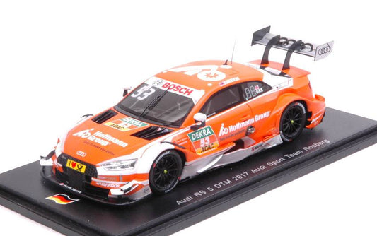 MODELE REDUIT COMPATIBLE AVEC AUDI RS5 N.53 3ème DTM 2017 J.GREEN 1:43 SPARK MODEL SG342