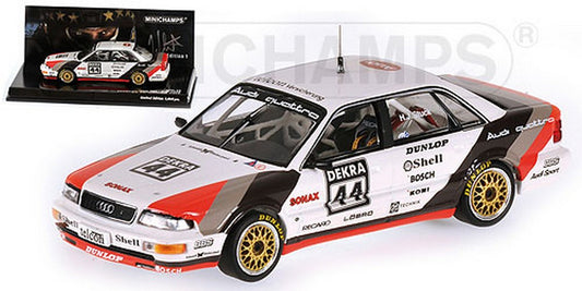 MODELE REDUIT COMPATIBLE AVEC AUDI V8 N.44 DTM CHAMPION 1990 STUCK COLLECTION 1:43 MINICHAMPS PM444901444