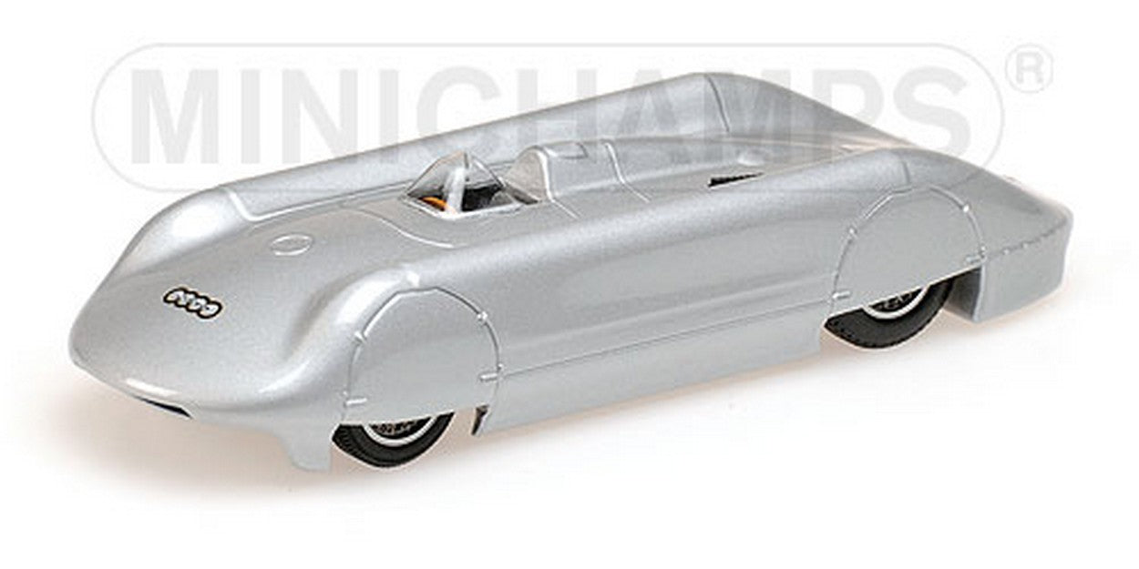 MODELE REDUIT COMPATIBLE AVEC AUTO UNION TYP C STREAMLINER 1938 ARGENT 1:43 MINICHAMPS PM410381900