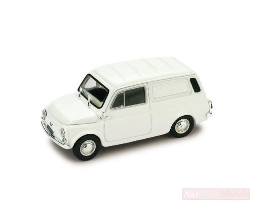 MODELLINO IN SCALA COMPATIBILE CON AUTOBIANCHI FURGONCINO 500 1972 1:43 BRUMM BM0427
