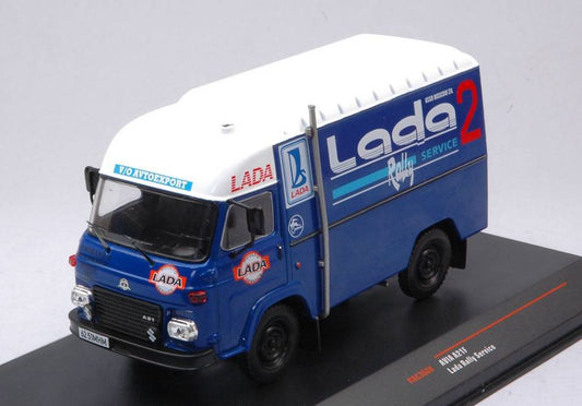 MODÈLE RÉDUIT COMPATIBLE AVEC AVIA A 21 F LADA RALLY SERVICE ASSISTANCE 1:43 IXO MODEL RAC368X