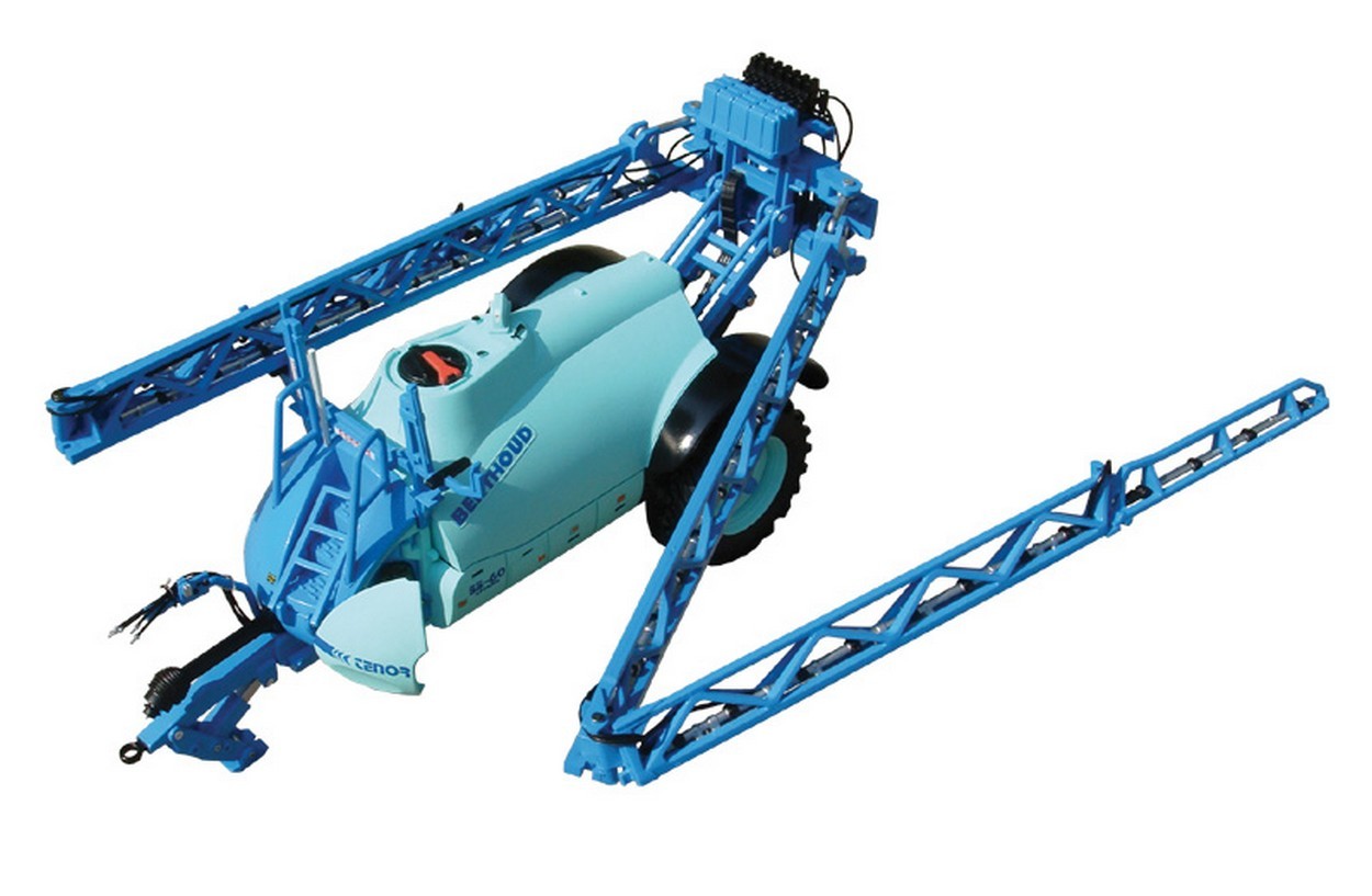 MODELE REDUIT COMPATIBLE AVEC BARRE DE TRAITEMENT BERTHOUD RAPTOR 4240 1:32 REPLICAGRI REPLI059