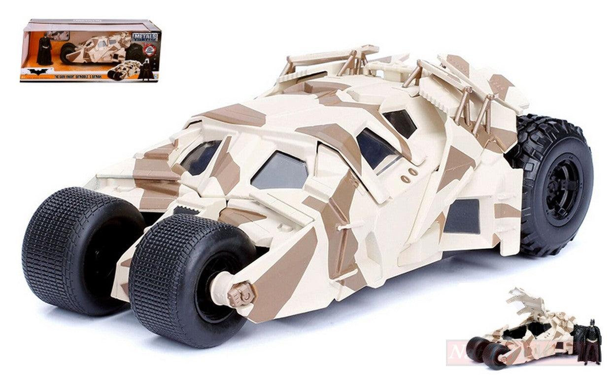 MODÈLE RÉDUIT COMPATIBLE AVEC BATMOBILE THE DARK KNIGHT AVEC BATMAN FIGURINE 1:24 JADA TOYS JADA98543