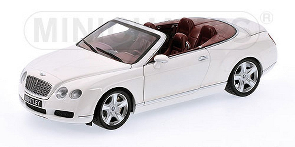 MODELE REDUIT COMPATIBLE AVEC BENTLEY CONTINENTAL GTC BLANC 1:18 MINICHAMPS PM100139032