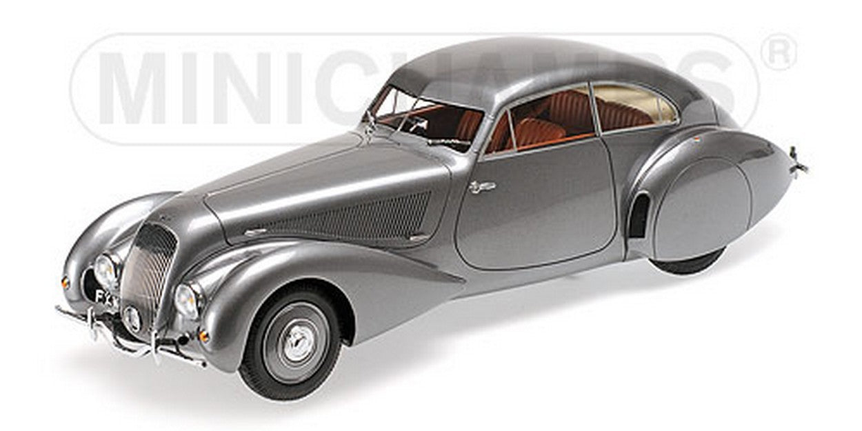 MODELLINO IN SCALA COMPATIBILE CON BENTLEY EMBRICOS 1939 GUN METALLIC 1:18 MINICHAMPS PM107139822