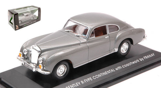 MODELE REDUIT COMPATIBLE AVEC BENTLEY R-TYPE CONTINENTAL 1954 GRIS 1:43 LUCKY DIE CAST LDC43212GY