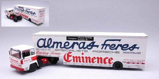 MODELE REDUIT COMPATIBLE AVEC BERLIET TR 280 TEAM ALMERAS EMINENCE RACE TRANSPORT 1:43 IXO MODEL TTR026