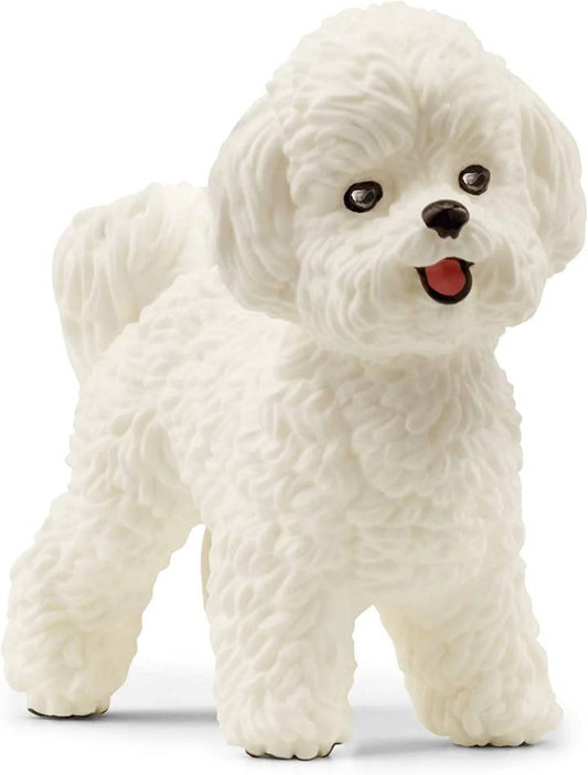 MODÈLE RÉDUIT COMPATIBLE AVEC LES FIGURINES 3D BICHON FRIZE SCHLEICH SCH13963