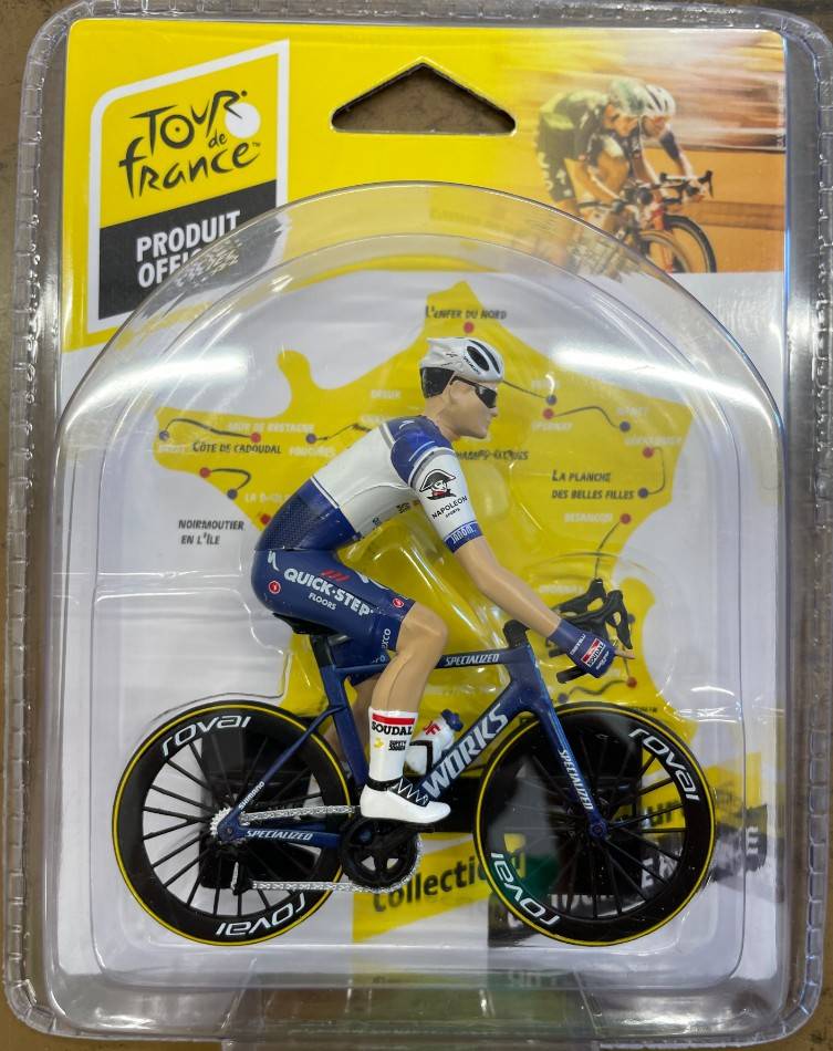 SCALE MODEL COMPATIBLE WITH BICYCLE TOUR DE FRANCE 2023 QUICK STEP SOUDAL 1:18 SOLID SL1809915