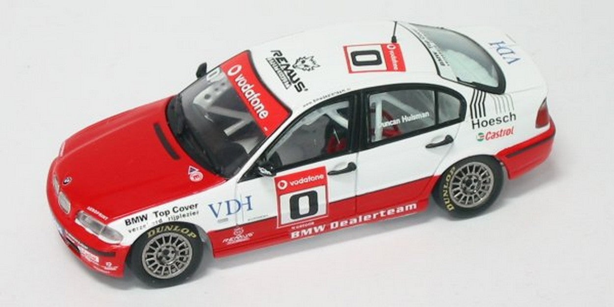 MODELLINO IN SCALA COMPATIBILE CON BMW 320 I N.0 D.Huisman 1:43 SPARK MODEL S0408