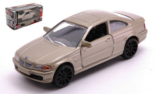 MODELLINO IN SCALA COMPATIBILE CON BMW 328 CI CHAMPAGNE 1:43 MOTORMAX MTM4020