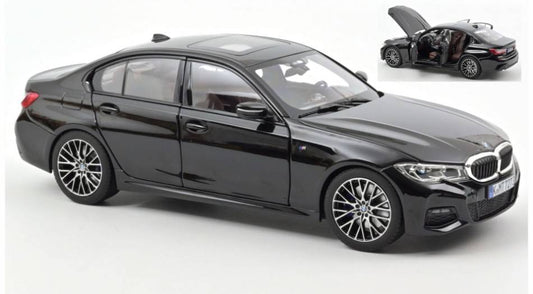SCALE MODEL COMPATIBLE WITH BMW 330i 2019 BLACK METALLIC 1:18 NOREV NV183277