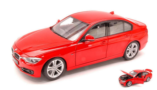 MODELLINO IN SCALA COMPATIBILE CON BMW 335I 2006 RED 1:18 WELLY WE4697