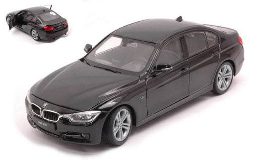 MODELLINO IN SCALA COMPATIBILE CON BMW 335i (F30) 2013 BLACK 1:24 WELLY WE24039BK