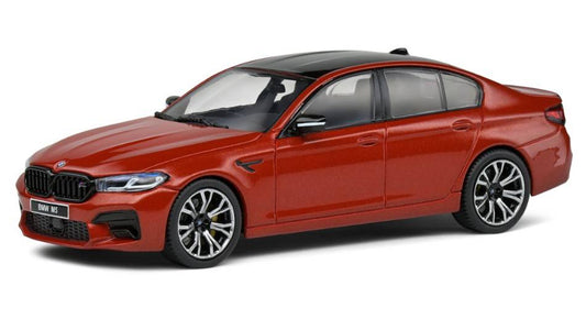 MODELLINO IN SCALA COMPATIBILE CON BMW 5 SERIES M5 (F90) V8 BITURBO 2021 RED 1:43 SOLIDO SL4312702