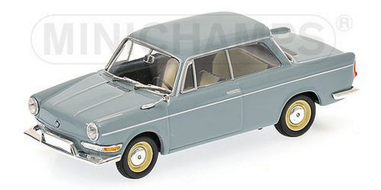MODELLINO IN SCALA COMPATIBILE CON BMW 700 LS 1960 BLUE 1:43 MINICHAMPS PM430023705