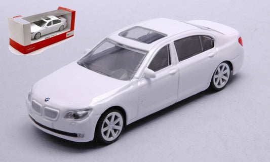 MODELLINO IN SCALA COMPATIBILE CON BMW 750 Li WHITE 1:43 RASTAR RAT37600W MODEL