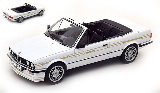 MODELLINO IN SCALA COMPATIBILE CON BMW ALPINA C2 2.7 CONVERTIBLE WHITE 1:18 MODELCARGROUP MCG18383