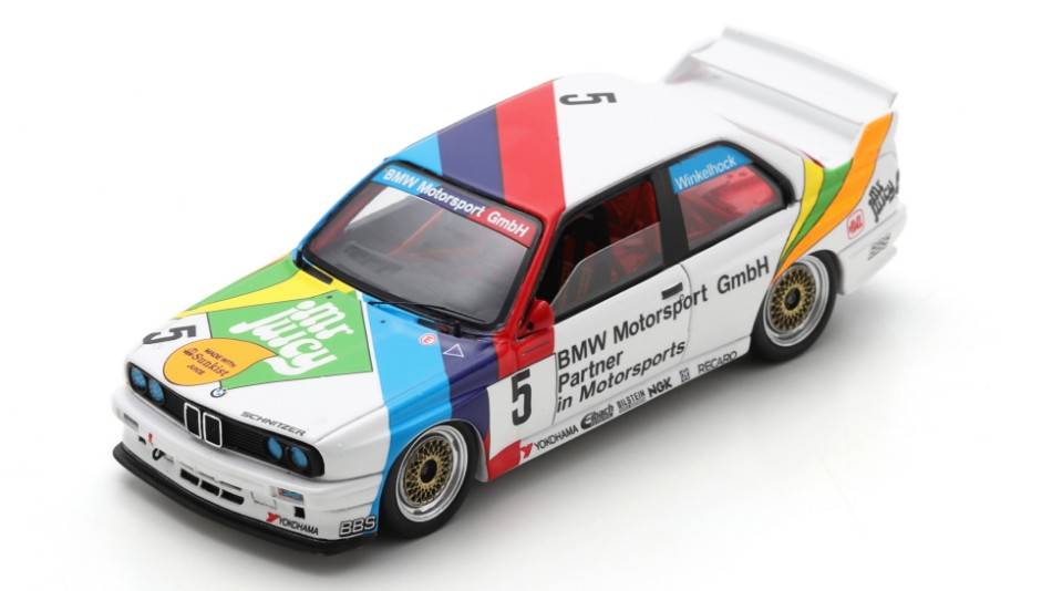 SCALE MODEL COMPATIBLE WITH BMW E30 - BMW M N.5 3rd MACAU GUIA RACE JOACHIM WINKELHOCK 1:43 SPARK MODEL SA227