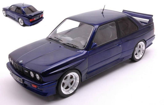 SCALE MODEL COMPATIBLE WITH BMW E30 M3 1989 DARK MET.PURPLE 1:18
 IXO MODEL 18CMC122