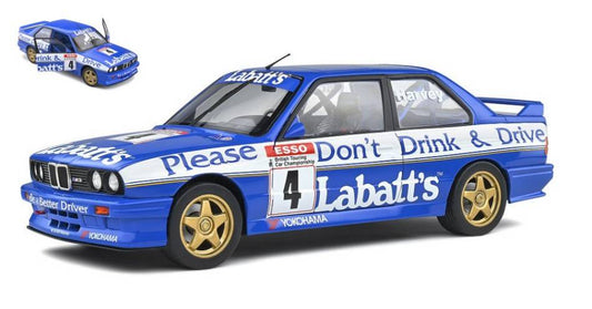 SCALE MODEL COMPATIBLE WITH BMW E30 M3 N.4 BTCC 1991 HARVEY 1:18 SOLID SL1801512