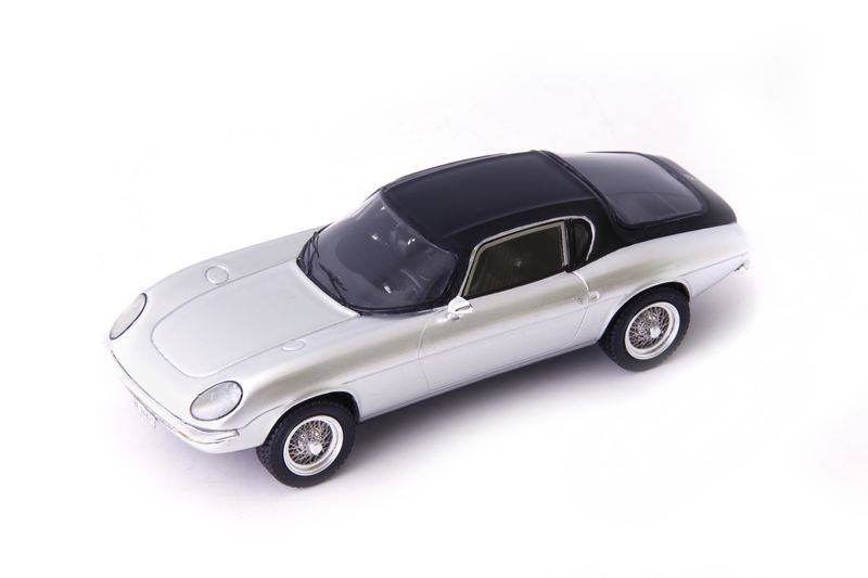 MODELLINO IN SCALA COMPATIBILE CON BMW HURRICAN 1964 SILVER-BLACK 1:43 AVENUE43 AVN60064