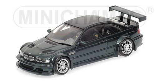 MODELLINO IN SCALA COMPATIBILE CON BMW M 3 2001 GREEN 1:43 MINICHAMPS PM400012104