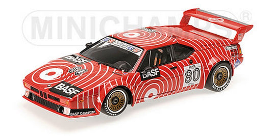 SCALE MODEL COMPATIBLE WITH BMW M1 GS SPORT N.80 PROCAR SERIES 1980 HJSTUCK 1:18 MINICHAMPS PM180802988