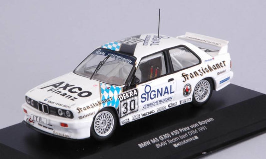 MODELLINO IN SCALA COMPATIBILE CON BMW M3 (E30) N.30 DTM 1991 PRINZ VON BAYERN 1:43 CMR CLASSIC MODEL REPLICARS CMR43029