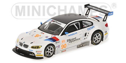 SCALE MODEL COMPATIBLE WITH BMW M3 GT2 N.90 ALMS 2009 1:43 MINICHAMPS PM400092990