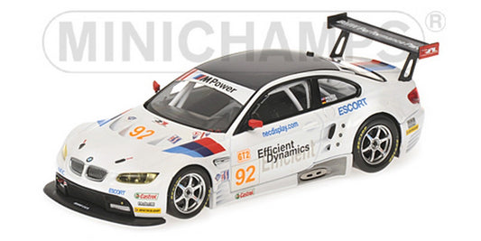 SCALE MODEL COMPATIBLE WITH BMW M3 GT2 N.92 ALMS 2009 1:43 MINICHAMPS PM400092992