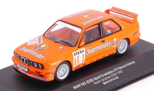 SCALE MODEL COMPATIBLE WITH BMW M3 JAGERMEISTER N.19 DTM 1992 A.HAHNE 1:43 CMR CLASSIC MODEL REPLICARS CMR43034