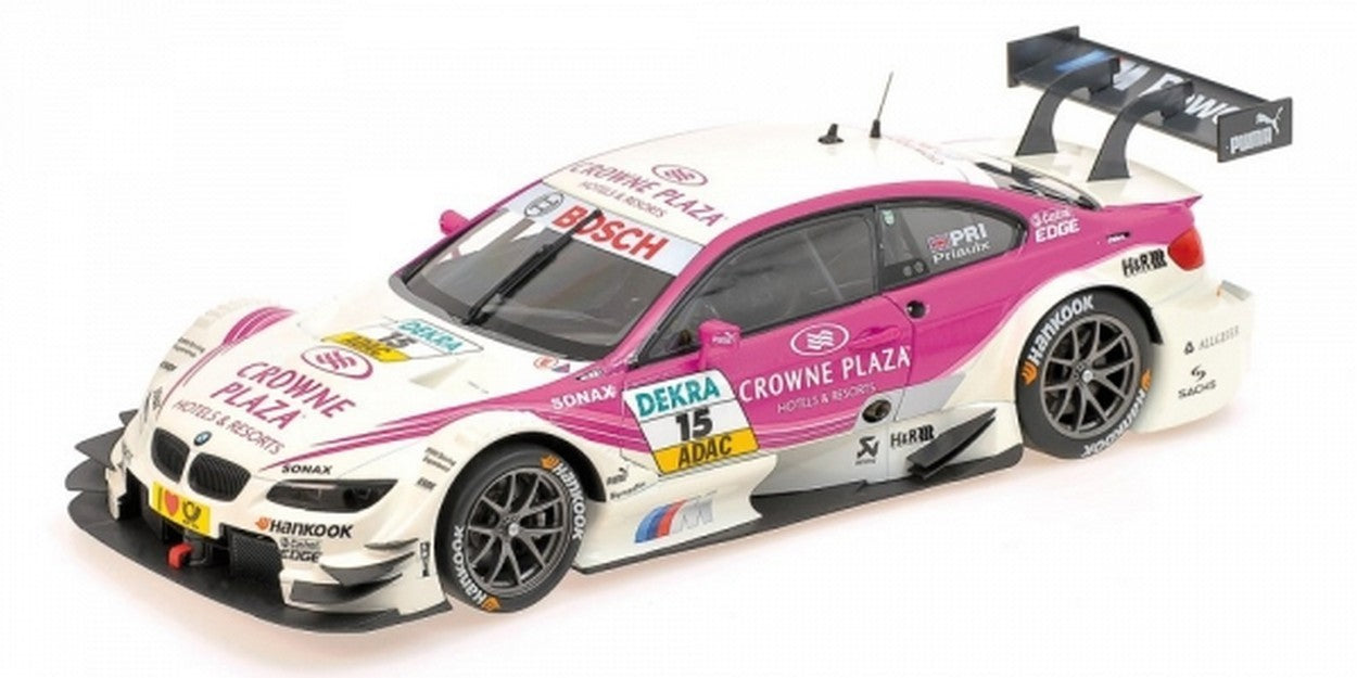 SCALE MODEL COMPATIBLE WITH BMW M3 N.15 DTM 2012 A.PRIALUX 1:18 MINICHAMPS PM100122215