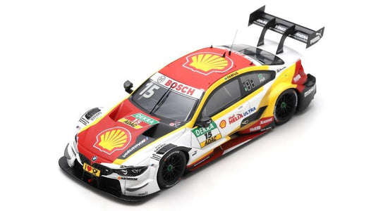 MODELLINO IN SCALA COMPATIBILE CON BMW M4 N.15 DTM HOCKENHEIM 2018 AUGUSTO FARFUS 1:43 SPARK MODEL SG633