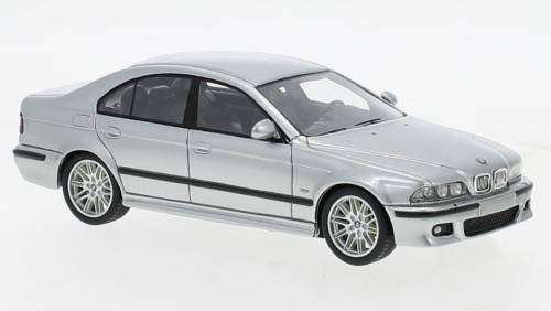 MODELLINO IN SCALA COMPATIBILE CON BMW M5 (E39) SILVER 1:43 NEO SCALE MODELS NEO49583
