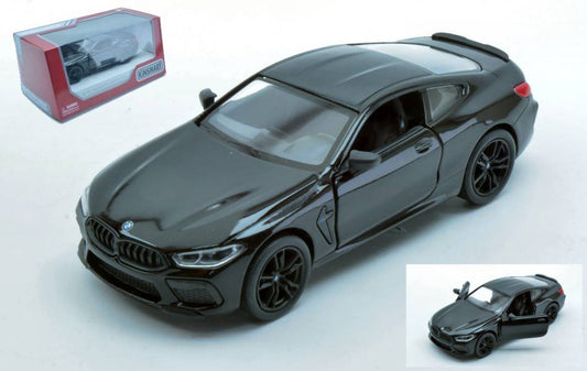 SCALE MODEL COMPATIBLE WITH BMW M8 COMPETITION COUPE' BLACK 11 cm BOX 1:32 KINSMART KT5425WBK