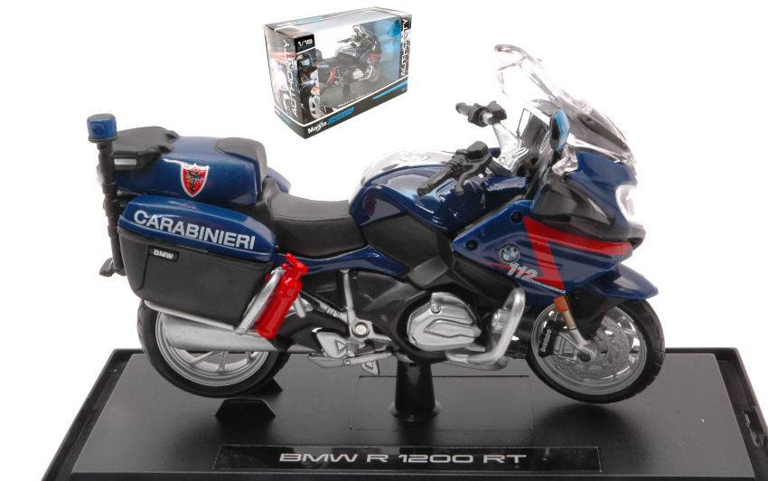 MODELE REDUIT COMPATIBLE AVEC BMW R 1200 RT CARABINIERI 1:18 MAISTO MI32306B