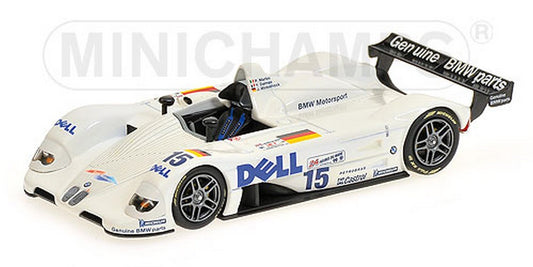 MODELLINO IN SCALA COMPATIBILE CON BMW V12 LMR N.15 WINNER LE MANS 1999 WINKELHOCK-MARTINI-DALMAS 1:43 MINICHAMPS PM430992915