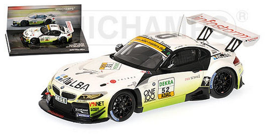 MODELE REDUIT COMPATIBLE AVEC BMW Z4 GT3 N.52 24H NURBURGRING 2011 1:43 MINICHAMPS PM437112952