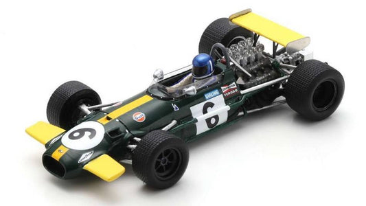 MODELE REDUIT COMPATIBLE AVEC BRABHAM BT26A JACKY ICKX 1969 N.6 WINNER GP D'ALLEMAGNE 1:43 SPARK MODEL S8321