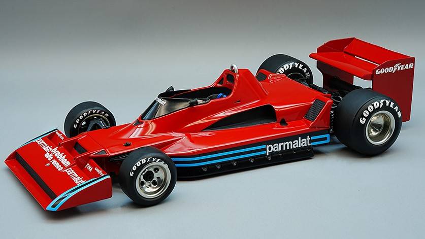 MODÈLE RÉDUIT COMPATIBLE AVEC BRABHAM BT45C PAUL RICARD TEST N.LAUDA 1:18 TECNOMODEL TMD18283D
