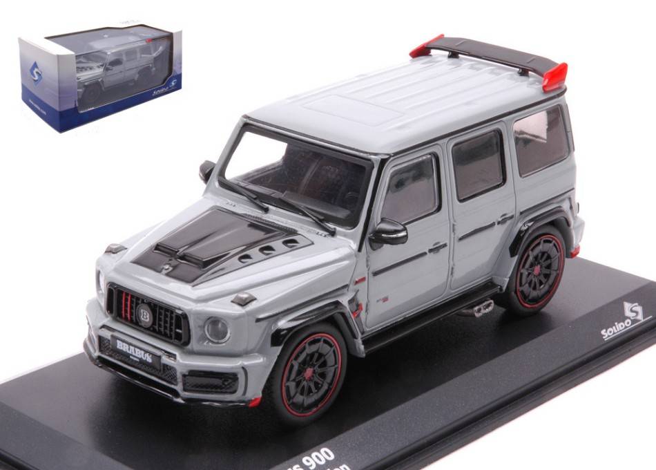 MODELE REDUIT COMPATIBLE AVEC BRABUS ROCKET 900 2021 STEALTH GREY 1:43 SOLID SL4312401