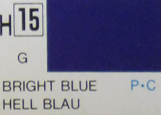 COLORI MODELLISMO BRIGHT BLUE GLOSS ml 10 Pz.6 GUNZE GU0015