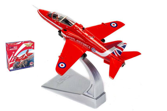 MODELE REDUIT COMPATIBLE AVEC BRITISH AEROSPACE HAWK T 1A XX322 RED 1 FORCE ACROBATIC 1:72 CORGI AA36017