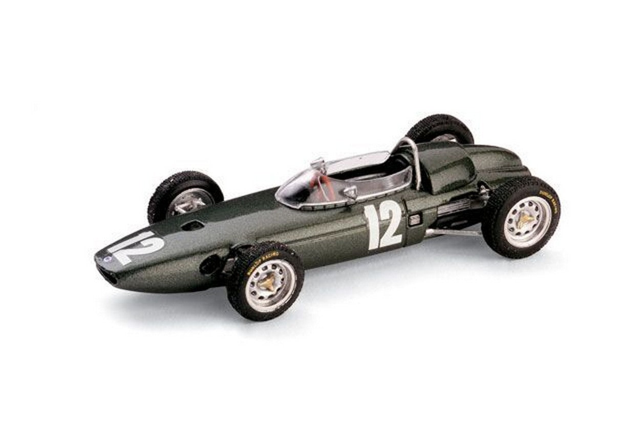 MODELE REDUIT COMPATIBLE AVEC BRM P 57 R.GINTHER 1962 GP D'ITALIE 1:43 BRUMM BM0324