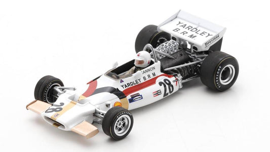 MODELE REDUIT COMPATIBLE AVEC BRM P153 N.28 US GP 1971 JOHN CANNON 1:43 SPARK MODEL S5710
